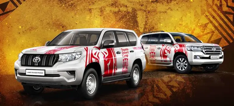 Внедорожный тест-драйв Toyota Desert Camp